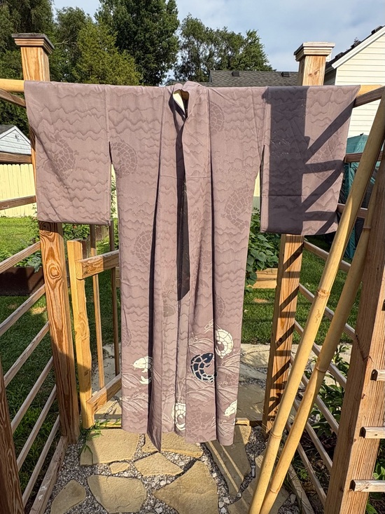 Other - Vintage Japanese Silk Kimono- Sheer